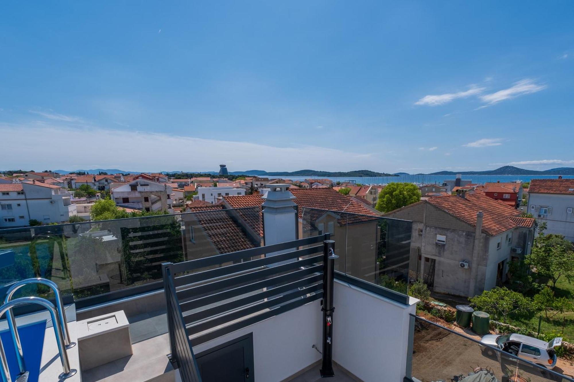 Three-Bedroom Premium Holiday Home Atmosfera With Private Pool&Sauna Vodice Esterno foto