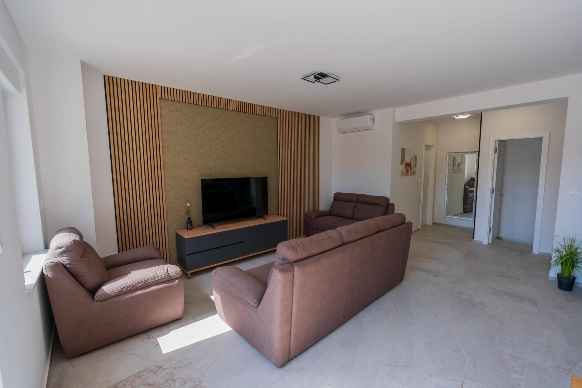 Three-Bedroom Premium Holiday Home Atmosfera With Private Pool&Sauna Vodice Esterno foto