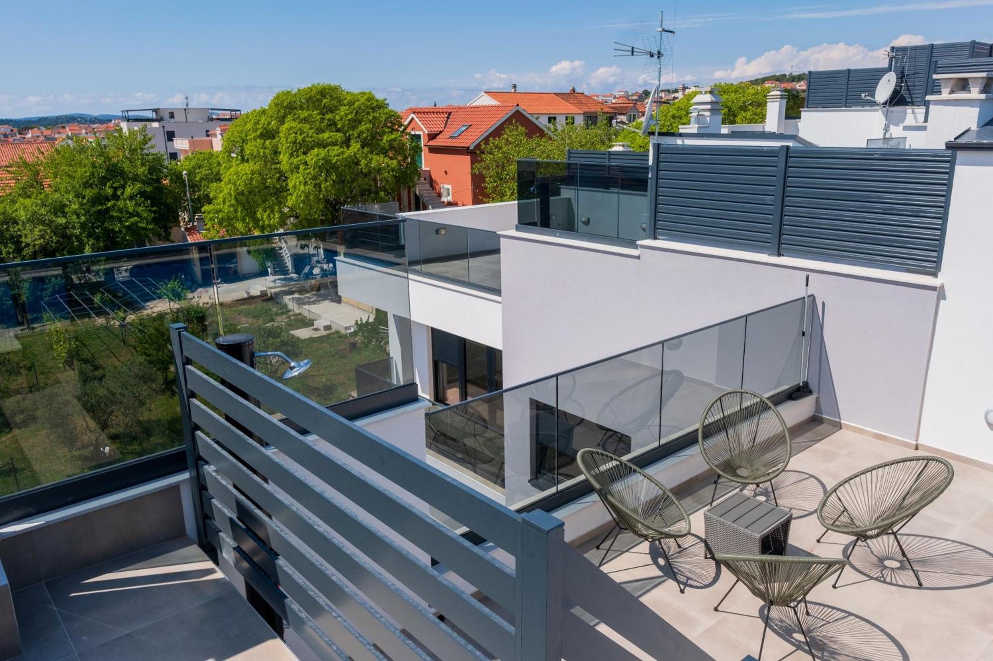 Three-Bedroom Premium Holiday Home Atmosfera With Private Pool&Sauna Vodice Esterno foto