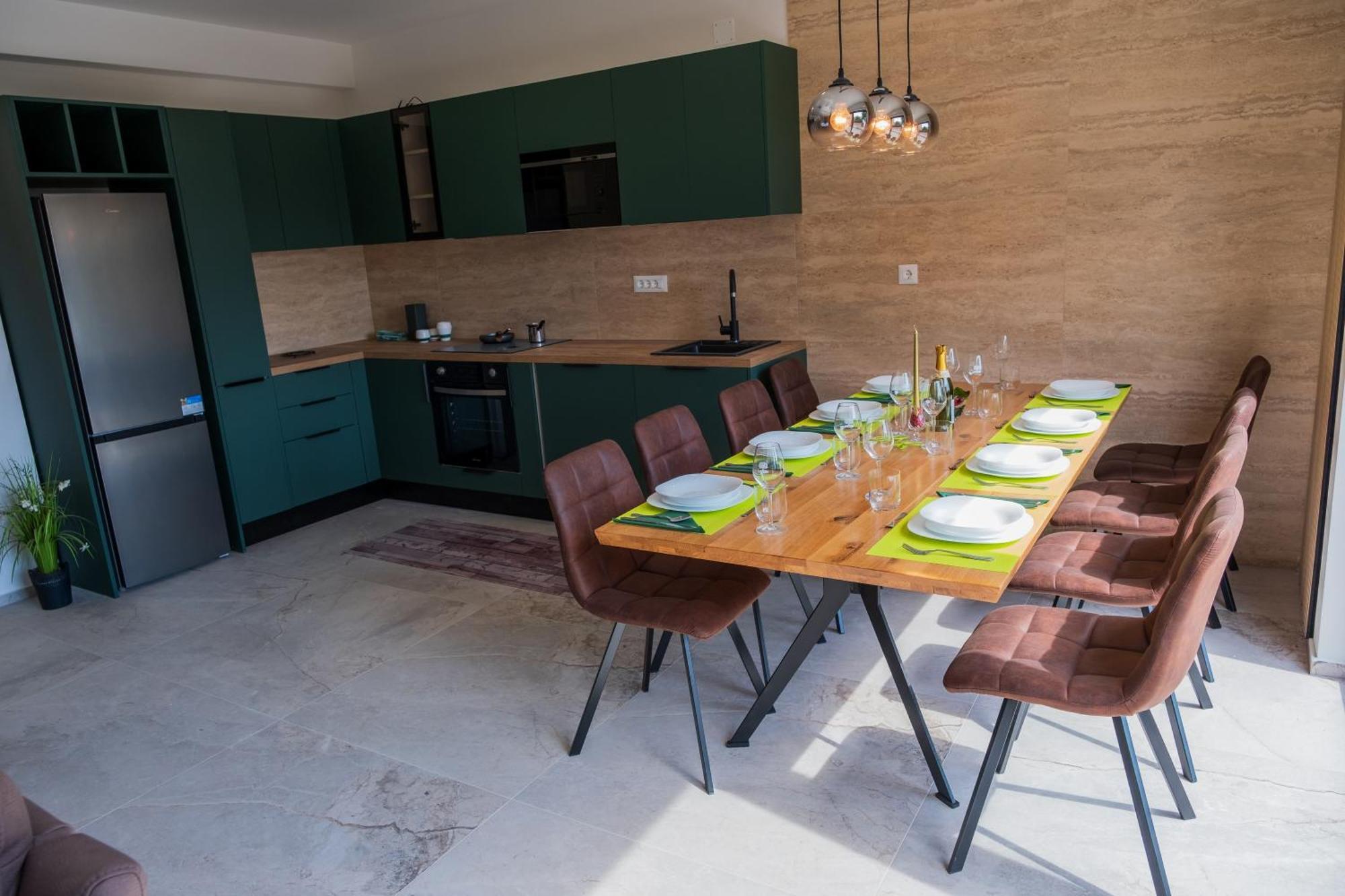 Three-Bedroom Premium Holiday Home Atmosfera With Private Pool&Sauna Vodice Esterno foto