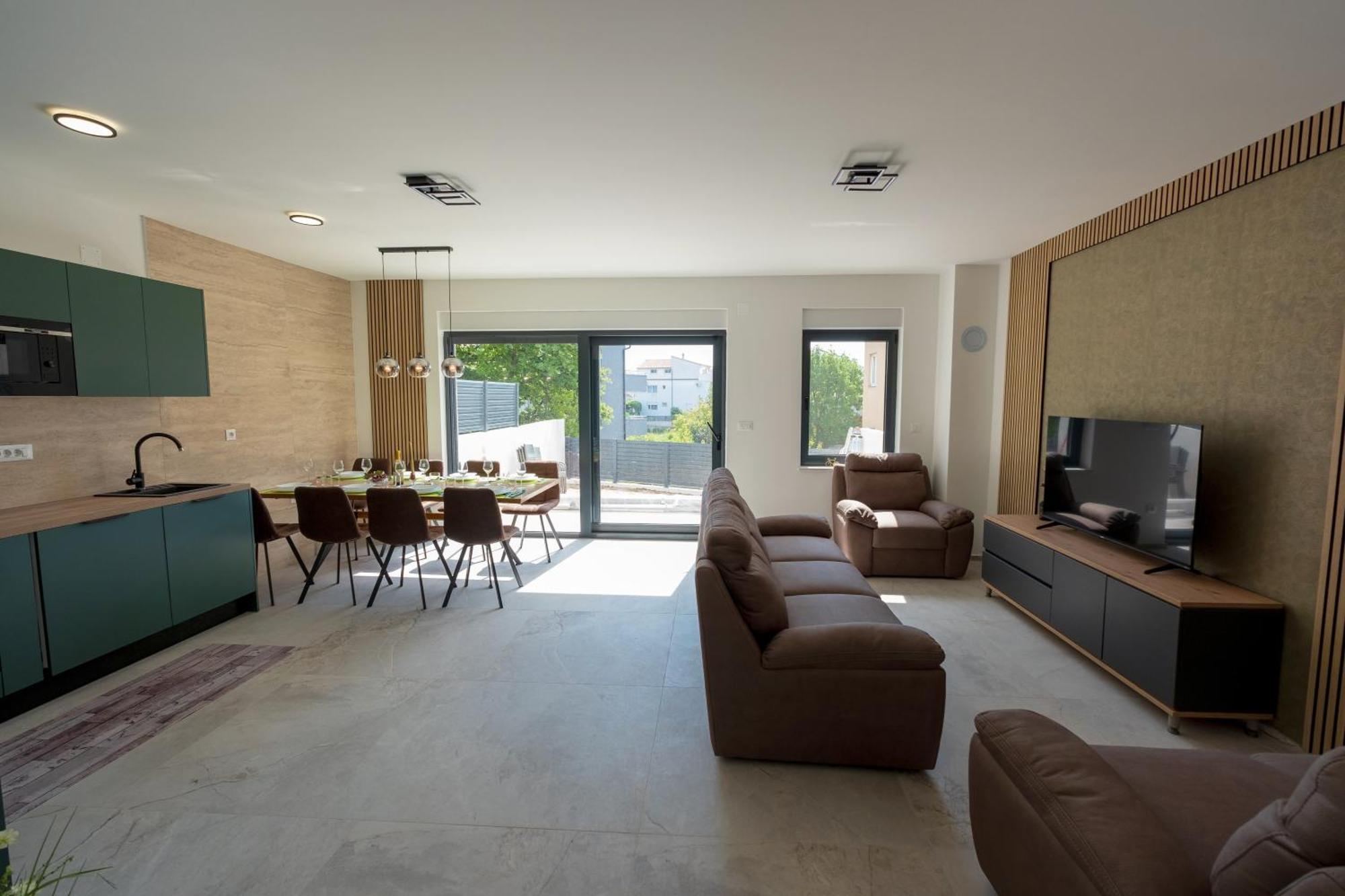 Three-Bedroom Premium Holiday Home Atmosfera With Private Pool&Sauna Vodice Esterno foto